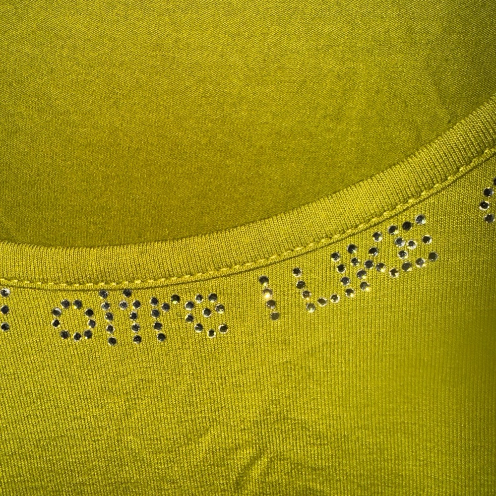 Lime green women’s top